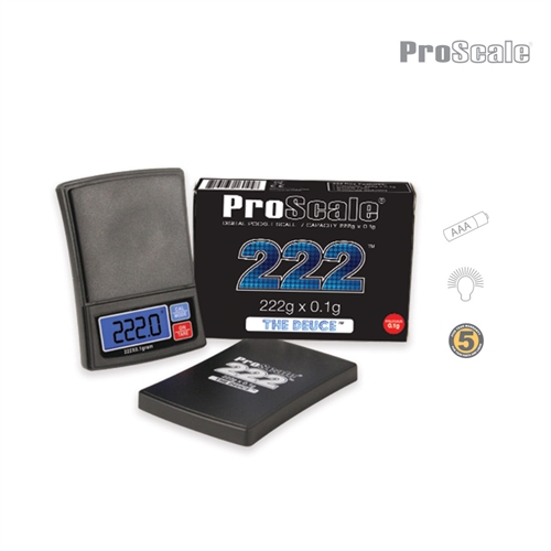 Proscale 222 deuce Digital Vægt (222g / 0,1g)