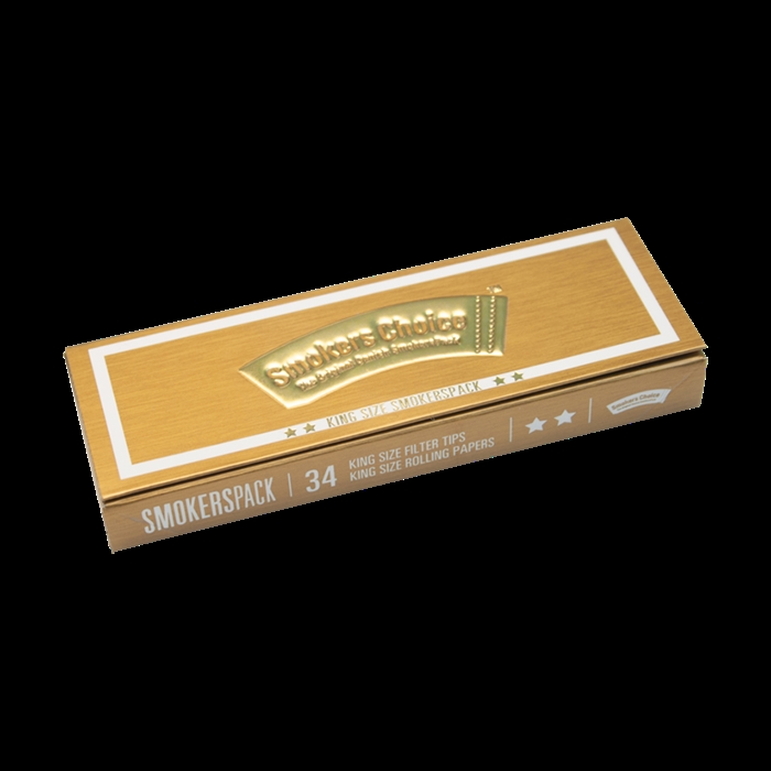 Smokers Choice SmokersPack King Size Gold