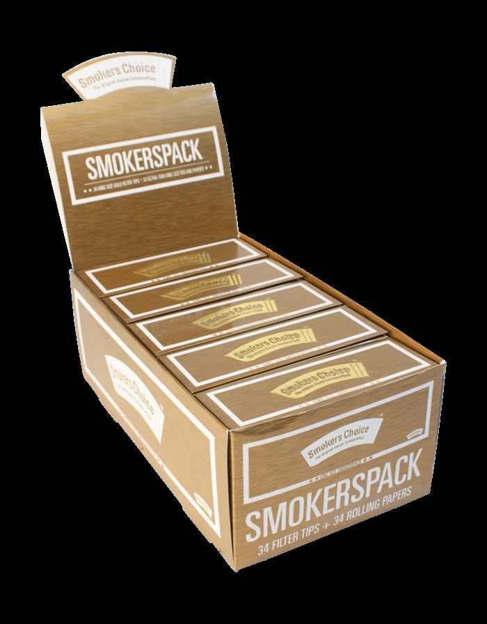 Smokers Choice SmokersPack King Size Gold