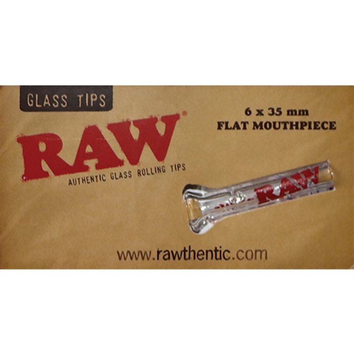 RAW Glas Tips Flad